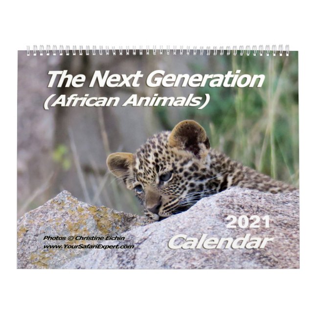 The Next Generation (African Animals) (Two-Page) Calendar (Cover)