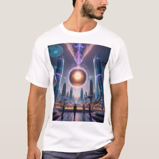 The Nexus of Innovation: A Visionary Future T-Shirt