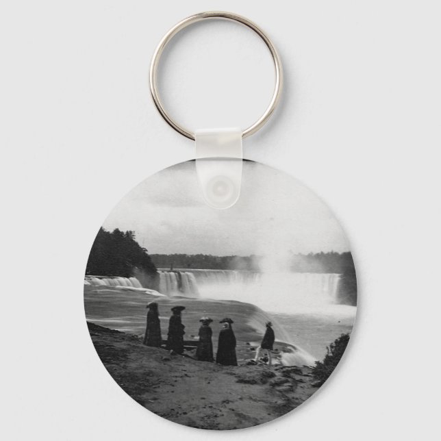 The Niagara Falls ~ 1853 Key Ring (Front)