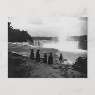 The Niagara Falls ~ 1853 Postcard