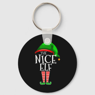 The Nice Elf Group Matching Family Christmas Key Ring
