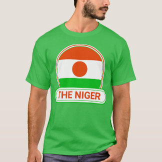 The Niger Country Badge The Niger Flag T-Shirt