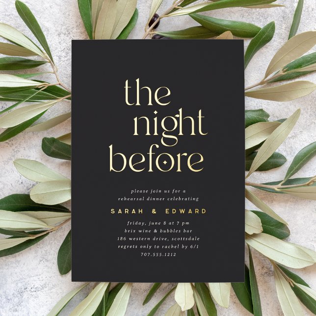 The Night Before Black & Gold Rehearsal Dinner (Creator Uploaded)