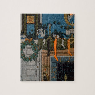 The Night Before Christmas by Denlow, 1903 (colour Jigsaw Puzzle