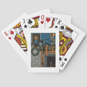 The Night Before Christmas by Denlow, 1903 (colour Playing Cards