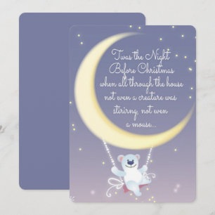 The Night before Christmas Holiday Card
