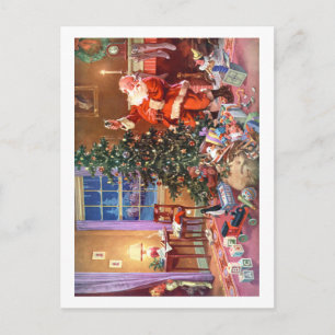 THE NIGHT BEFORE CHRISTMAS HOLIDAY POSTCARD