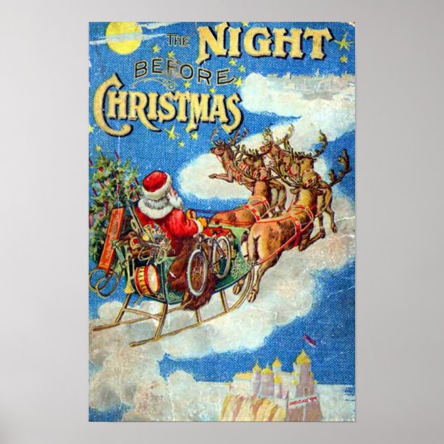 The Night Before Christmas Poster (Front)