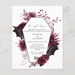 The Night Before   Halloween Invitation
