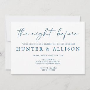 The Night Before   Invitation