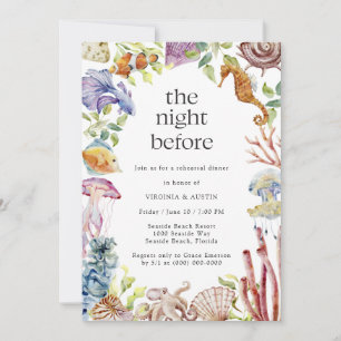 The Night Before Rehearsal Dinner Invitation