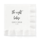 The Night Before Wedding Rehearsal Dinner