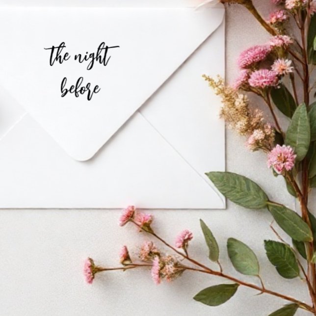 The Night Before Wedding Rehearsal Dinner Self-inking Stamp (Creator Uploaded)