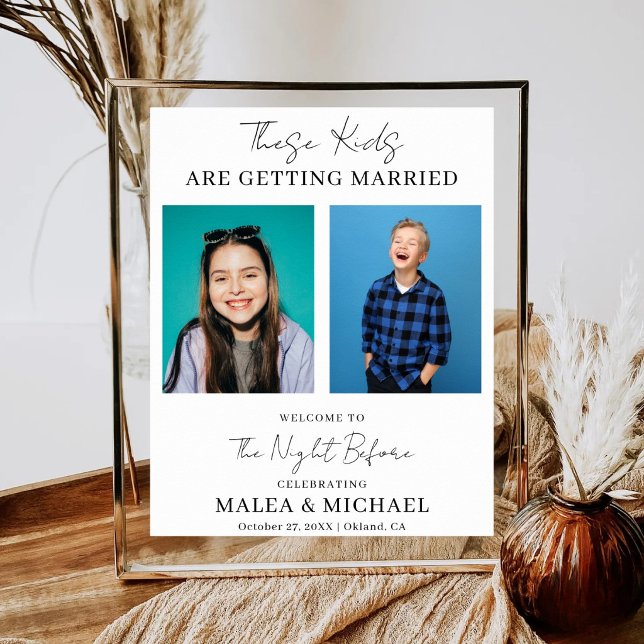 The Night Before Welcome Wedding Rehearsal Dinner Poster (Creator Uploaded)