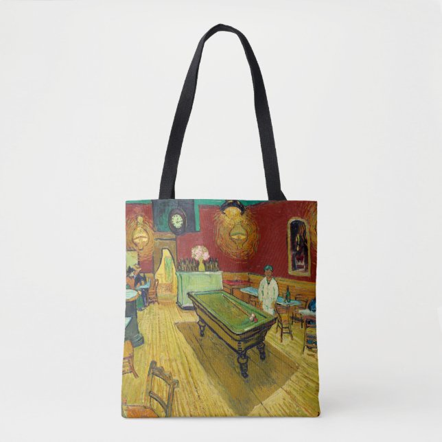 The Night Cafe by Van Gogh Tote Bag (Front)
