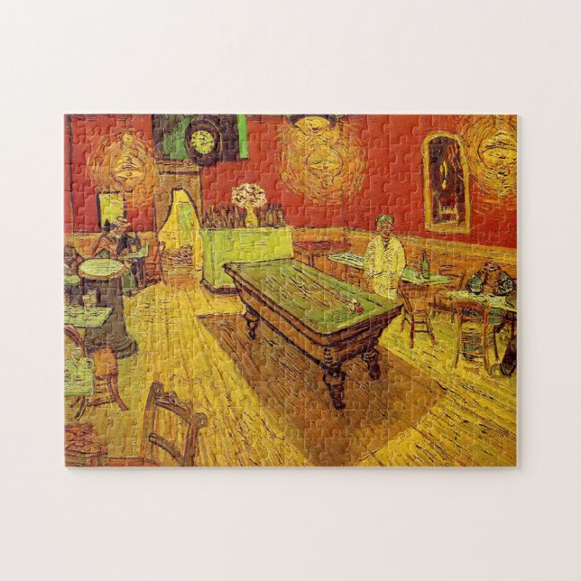 The Night Cafe by Vincent Van Gogh Jigsaw Puzzle (Horizontal)