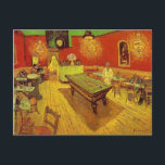 The Night Cafe by Vincent Van Gogh Postcard<br><div class="desc">The Night Cafe by Vincent Van Gogh</div>