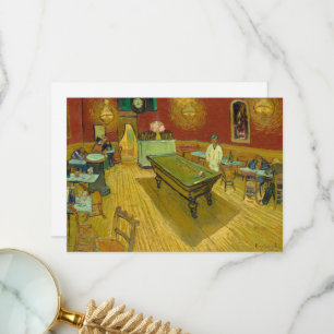 The Night Cafe by Vincent van Gogh Thank You Card