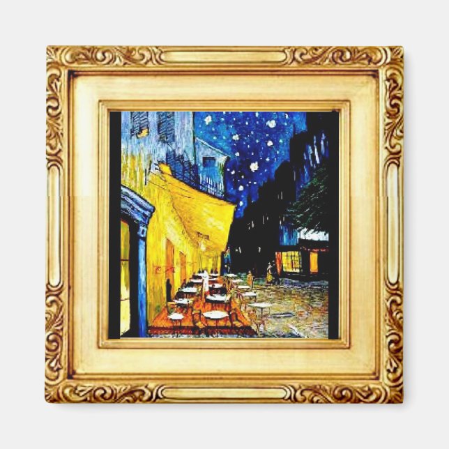 The Night Cafe,  Van Gogh, Art,  Magnet (Front)