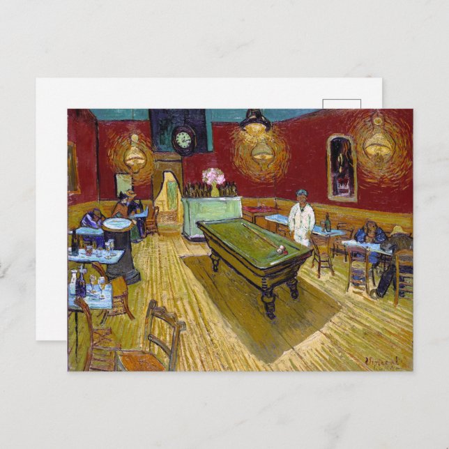 The Night Cafe | Van Gogh | Postcard (Front/Back)