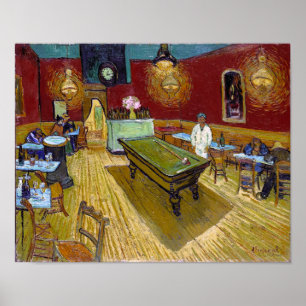 The Night Cafe   Van Gogh   Poster