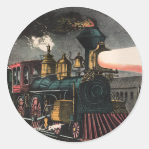 The Night Express Stickers