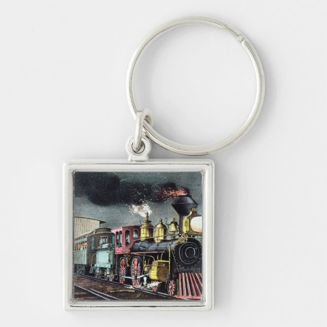 The Night Express: The Start Key Ring (Front)