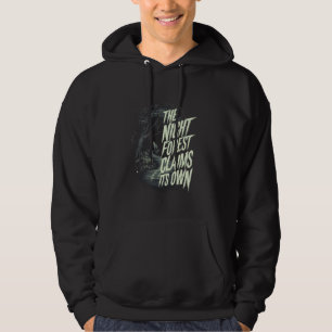 The Night Forest Claims Its Own in Dark Spooky Wil Hoodie