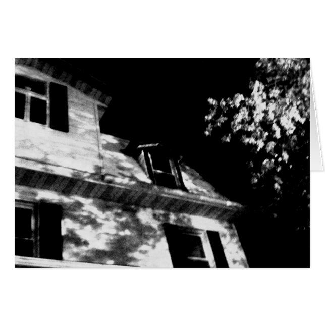 'The Night House' Greeting Card (Front Horizontal)
