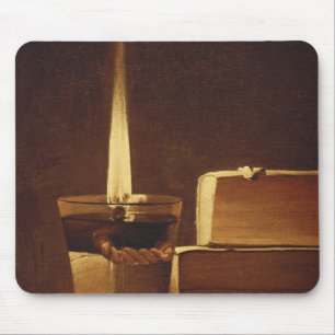 The night light, 1630-35 mouse pad