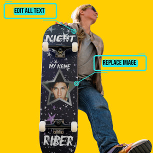The Night Rider Skateboard