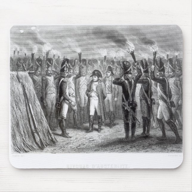 The Night Watch at Austerlitz Mouse Pad (Front)