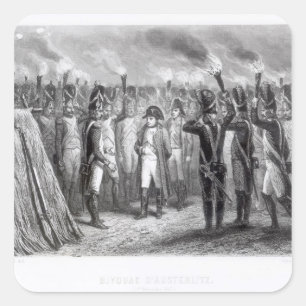 The Night Watch at Austerlitz Square Sticker