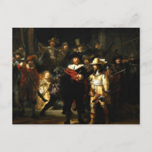 The Night Watch by Rembrandt Postcard