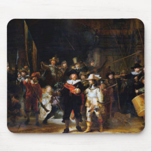 The Night Watch, Rembrandt, 1642 Mouse Pad