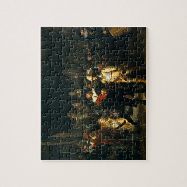 The Night Watch - Rembrandt Jigsaw Puzzle (Vertical)