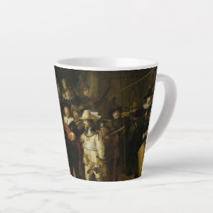 The Night Watch-Rembrandt Latte Mug