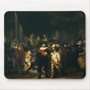 The Night Watch - Rembrandt Mouse Pad