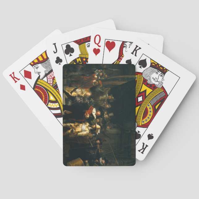 The Night Watch - Rembrandt Playing Cards (Back)