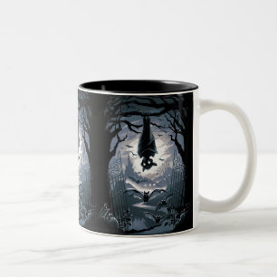 The Night Welcomes You Two-Tone Coffee Mug