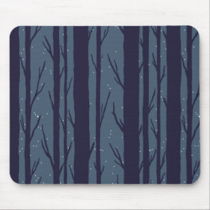 The Night Woods Mouse Pad