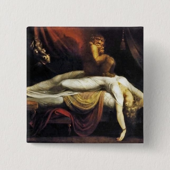 The Nightmare 15 Cm Square Badge (Front)