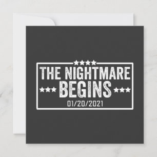 the nightmare begins invitation
