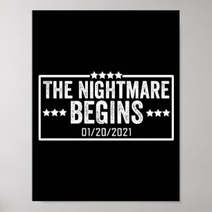 the nightmare begins poster