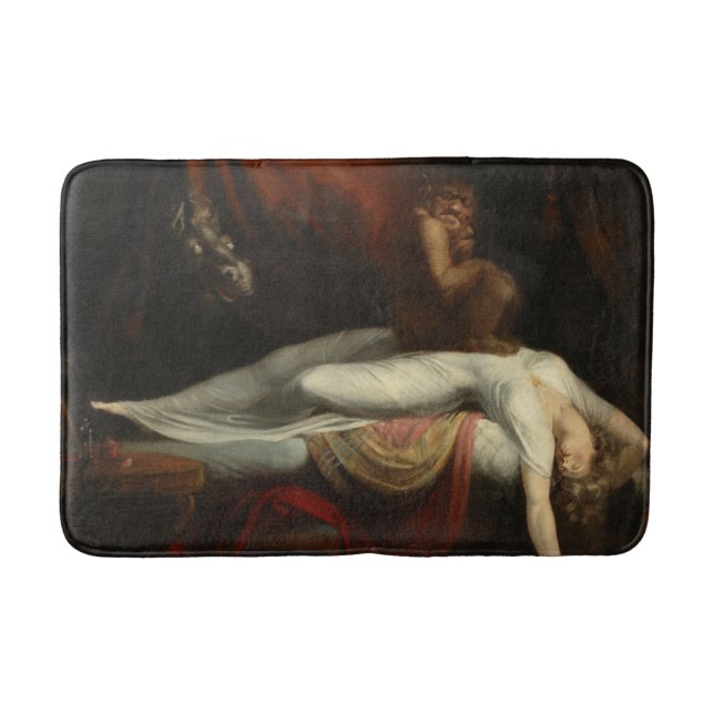 The Nightmare (by Henry Fuseli) Bath Mat (Front)