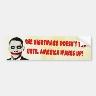 The Nightmare Doesn't End Bumper Sticker