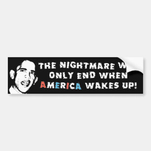The Nightmare Doesn't End Bumper Sticker