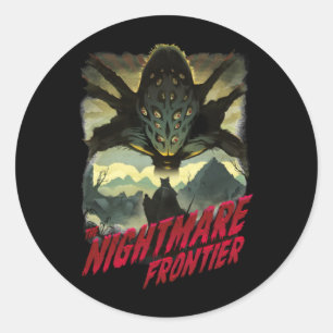 THE NIGHTMARE FRONTIER CLASSIC ROUND STICKER
