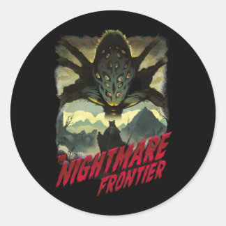 THE NIGHTMARE FRONTIER CLASSIC ROUND STICKER
