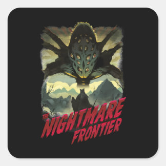 THE NIGHTMARE FRONTIER SQUARE STICKER